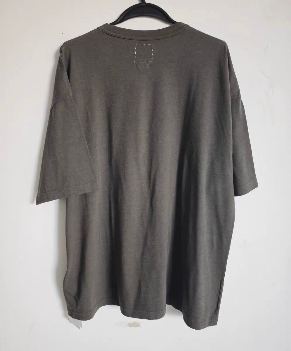 VISVIM FIL JUMBO letter print T-shirt Japanese tide Nakamura round neck short sleeve TEE