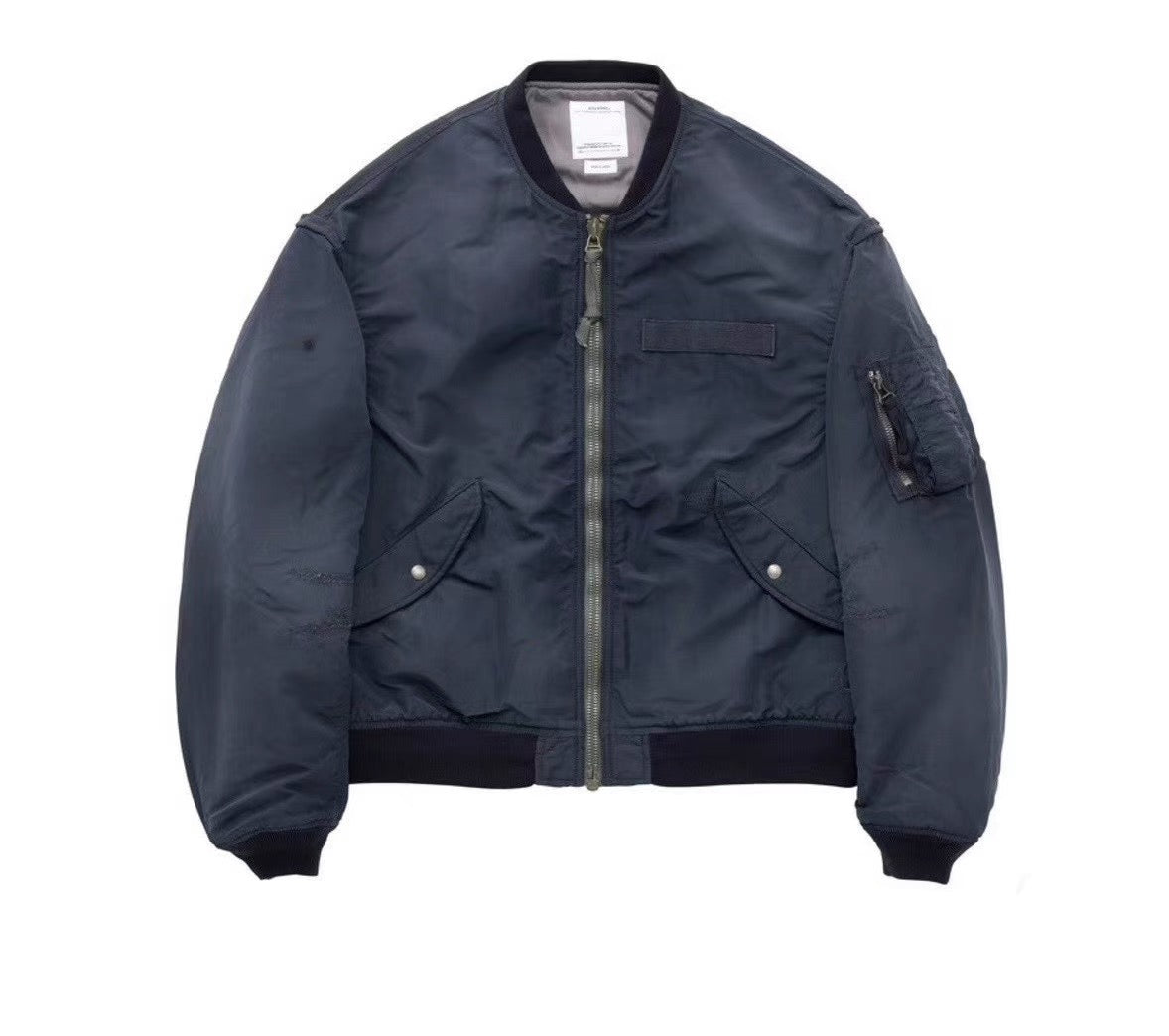 VISVIM FIL 23AW THORSON MA1 Nakamura mud-dyed destroyed washed flight jacket