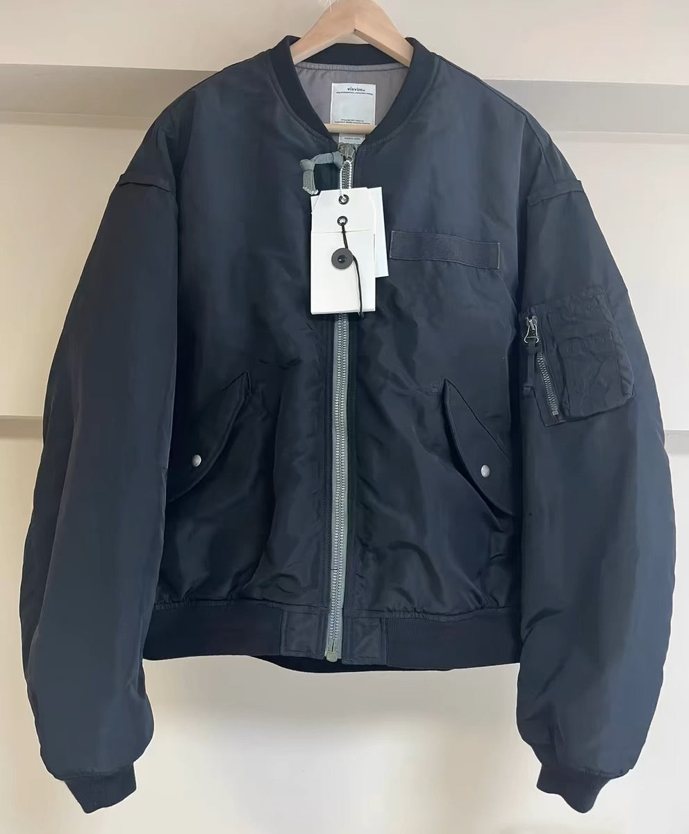 VISVIM FIL 23AW THORSON MA1 Nakamura mud-dyed destroyed washed flight jacket