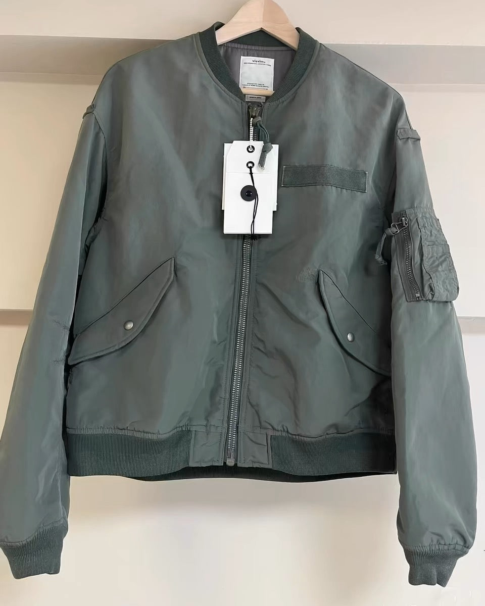VISVIM FIL 23AW THORSON MA1 Nakamura mud-dyed destroyed washed flight jacket