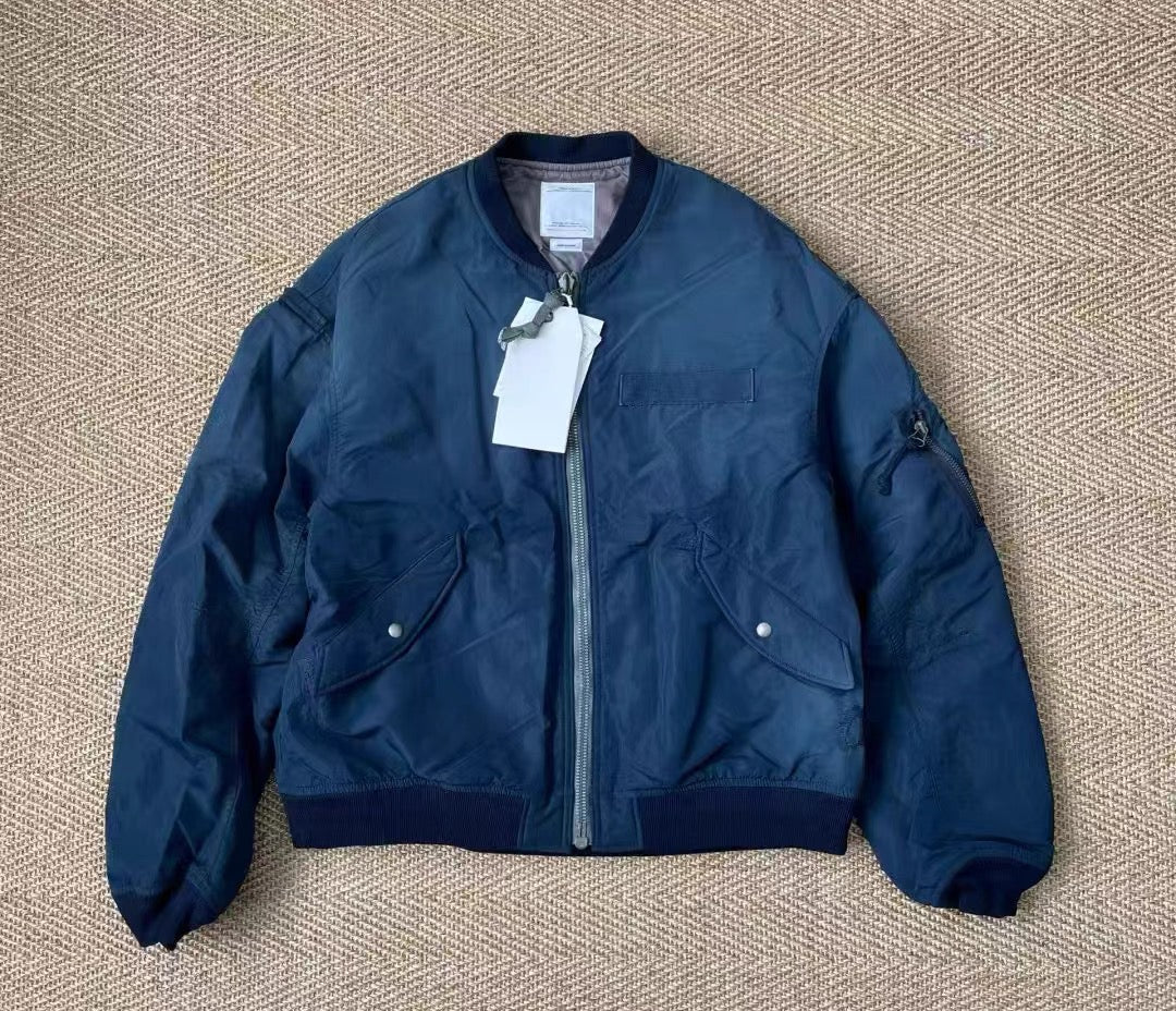 VISVIM FIL 23AW THORSON MA1 Nakamura mud-dyed destroyed washed flight jacket