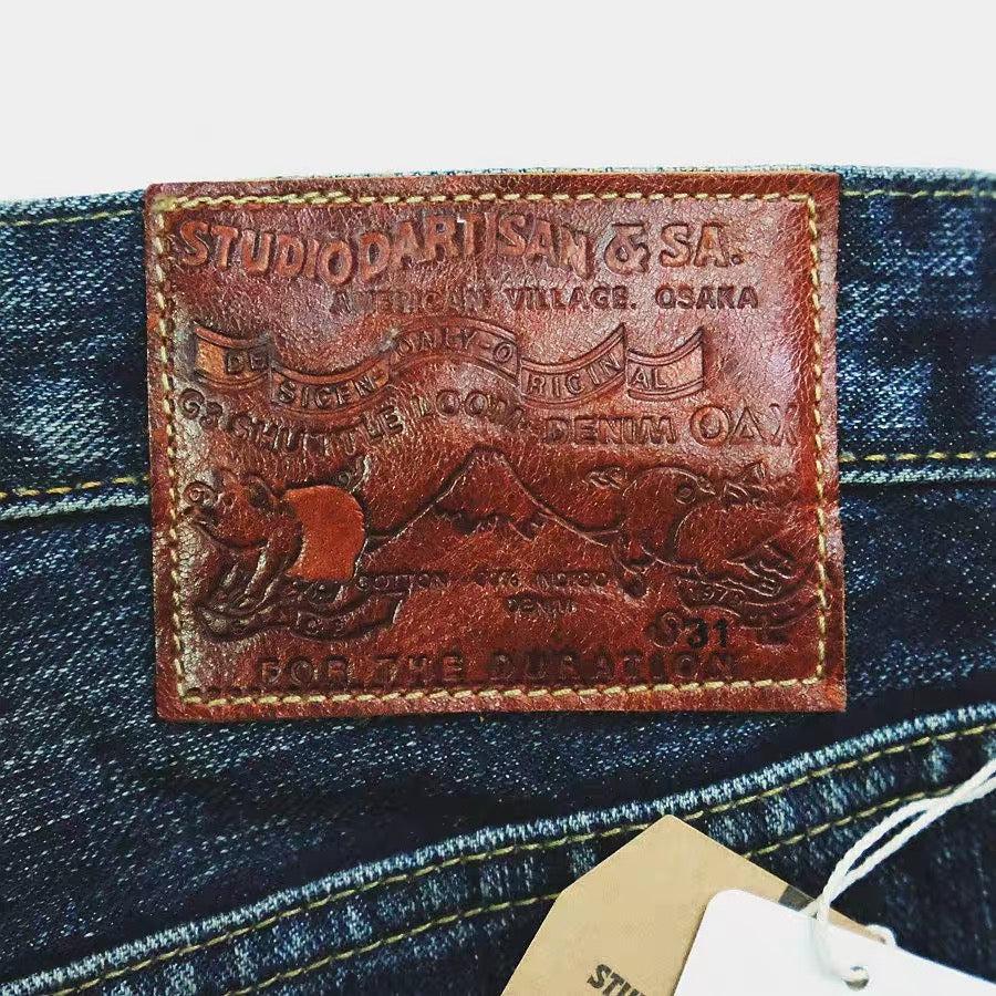 STUDIO D'ARTISAN「WWII」ヴィンテージウォッシュ加工14.0oz右サイドセルビッジG3ジーンズ!