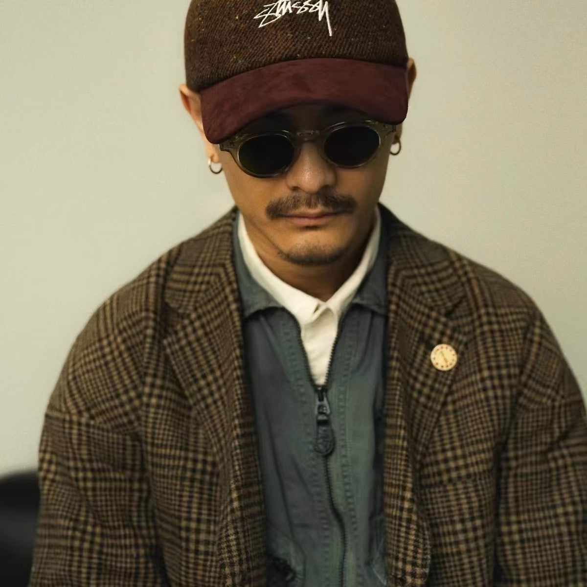 VISVIM FALKLAND BLAZER (TWEED) Tweed suit Tadpole style