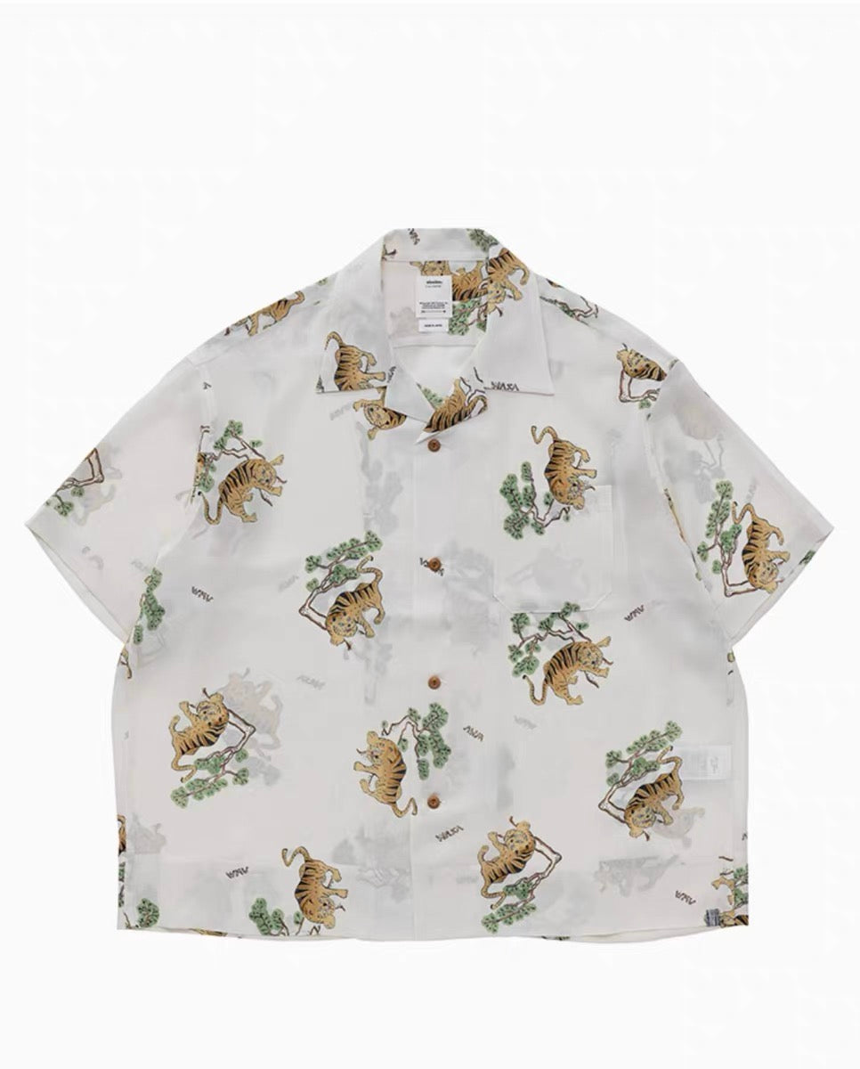 VISVIM Casual Tiger Short Sleeve Shirt