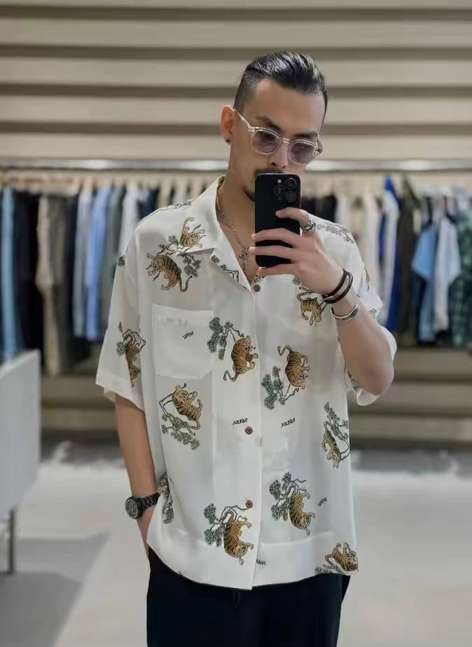 VISVIM Casual Tiger Short Sleeve Shirt