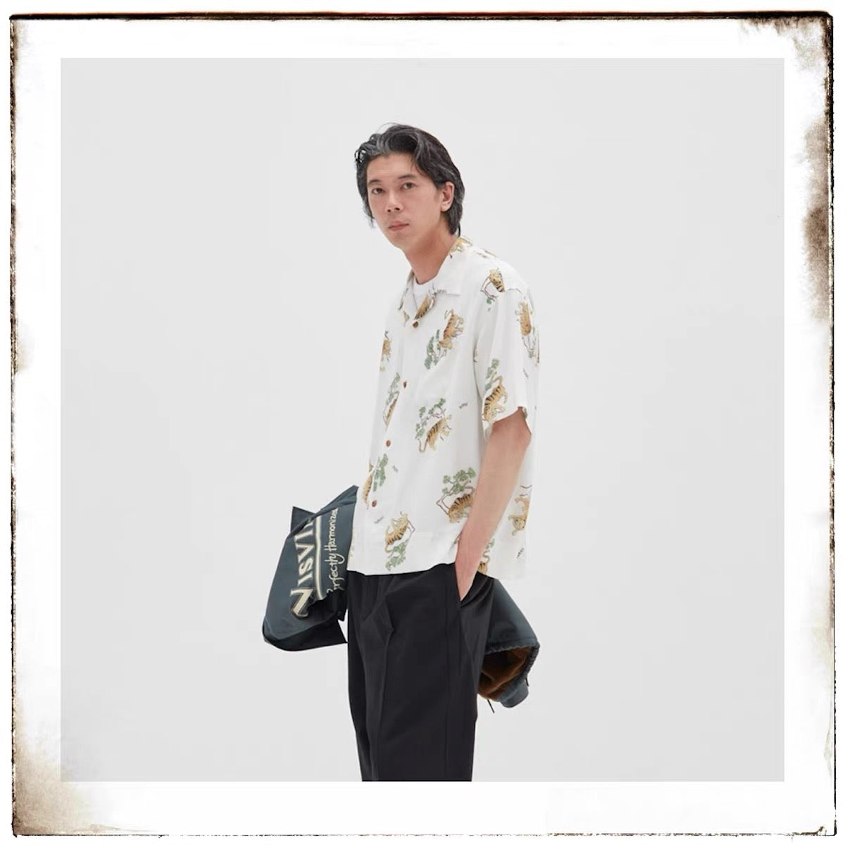 VISVIM Casual Tiger Short Sleeve Shirt