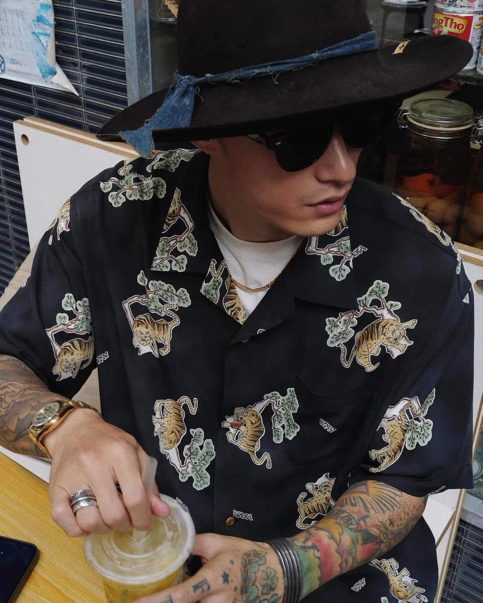 VISVIM Casual Tiger Short Sleeve Shirt