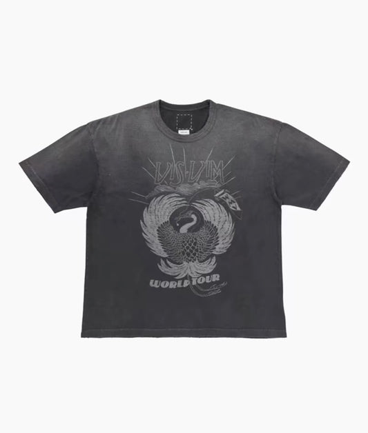 VISVIM KOFU 23AW JUMBO Nakamura Kyusei Water Washed Old Ink-dyed Short Sleeve