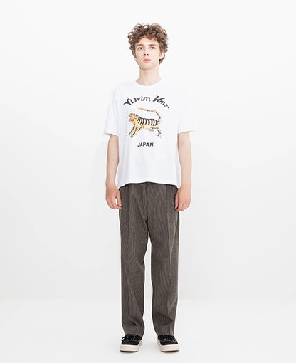 VISVIM TORA Nakamura holiday long cotton old tiger stamp flower short sleeve
