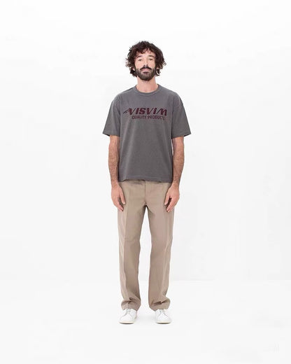 VISVIM FIL JUMBO letter print T-shirt Japanese tide Nakamura round neck short sleeve TEE