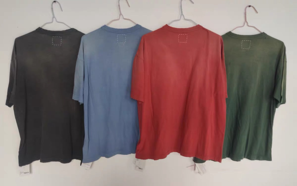 VISVIM FIL CRASH JUMBO TEE Japanese tide Nakamura destruction old pocket short sleeves
