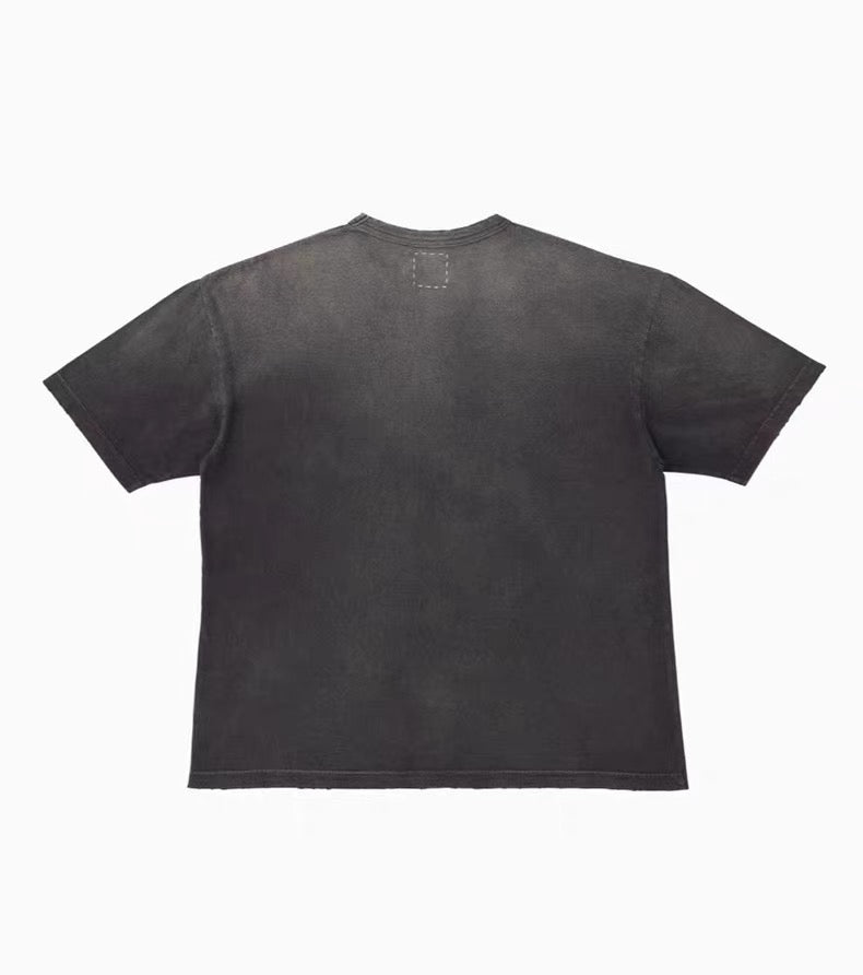 VISVIM FIL CRASH JUMBO TEE Japanese tide Nakamura destruction old pocket short sleeves