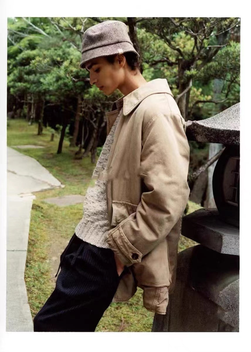 VISVIM WINFIELD SHEARLING COAT Four sheep coat