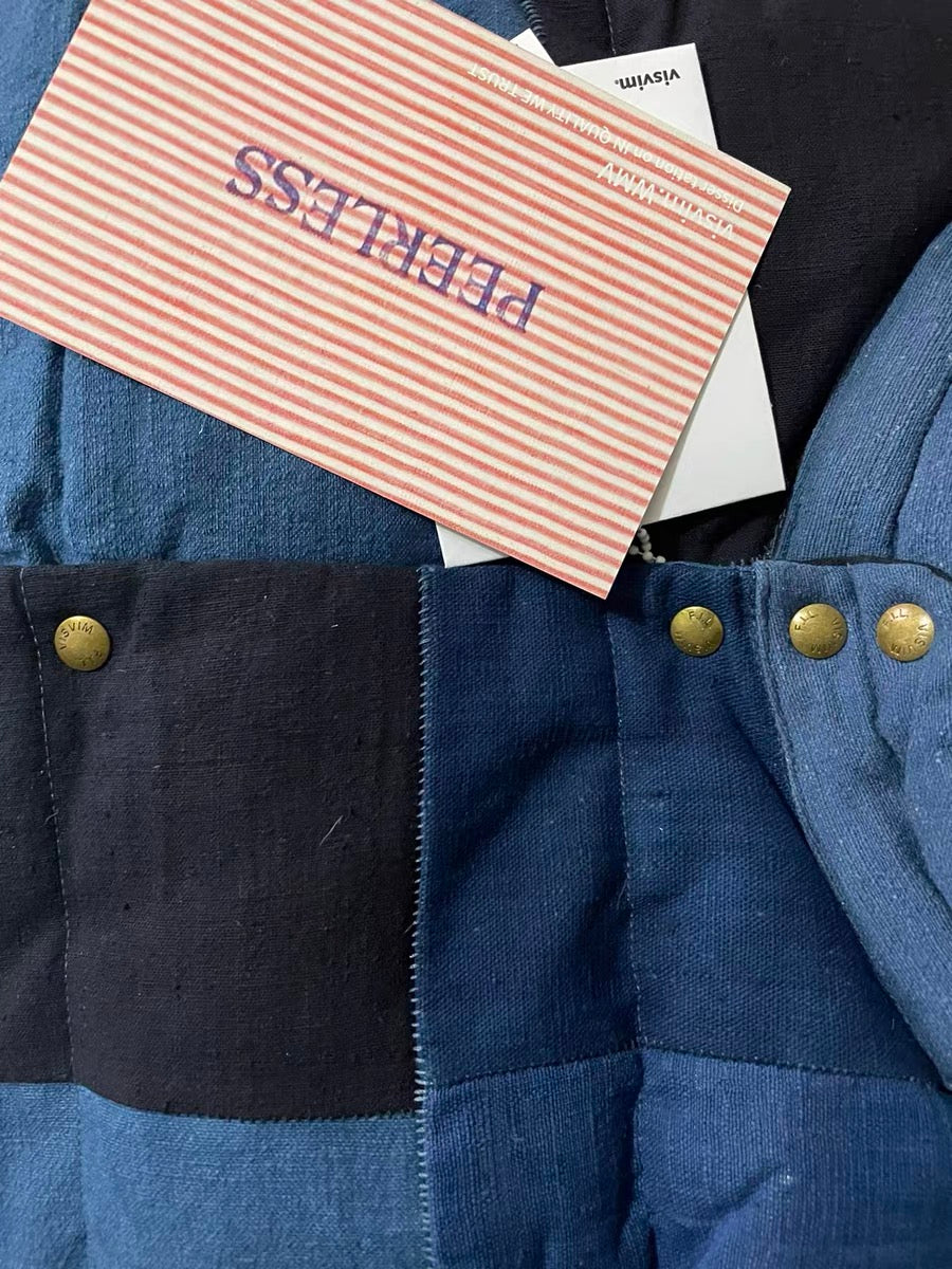 VISVIM ICT INSULATOR DOWN VEST KOFU 無地 古布 ベスト