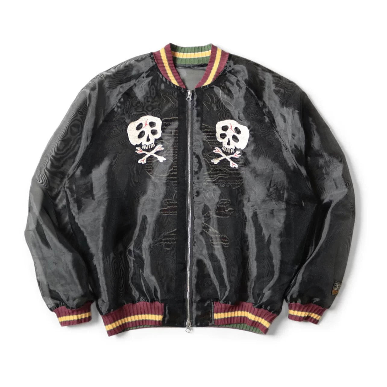 KAPITAL 24SS HALBETAILS SEIDENSTICKEREI-JACKE