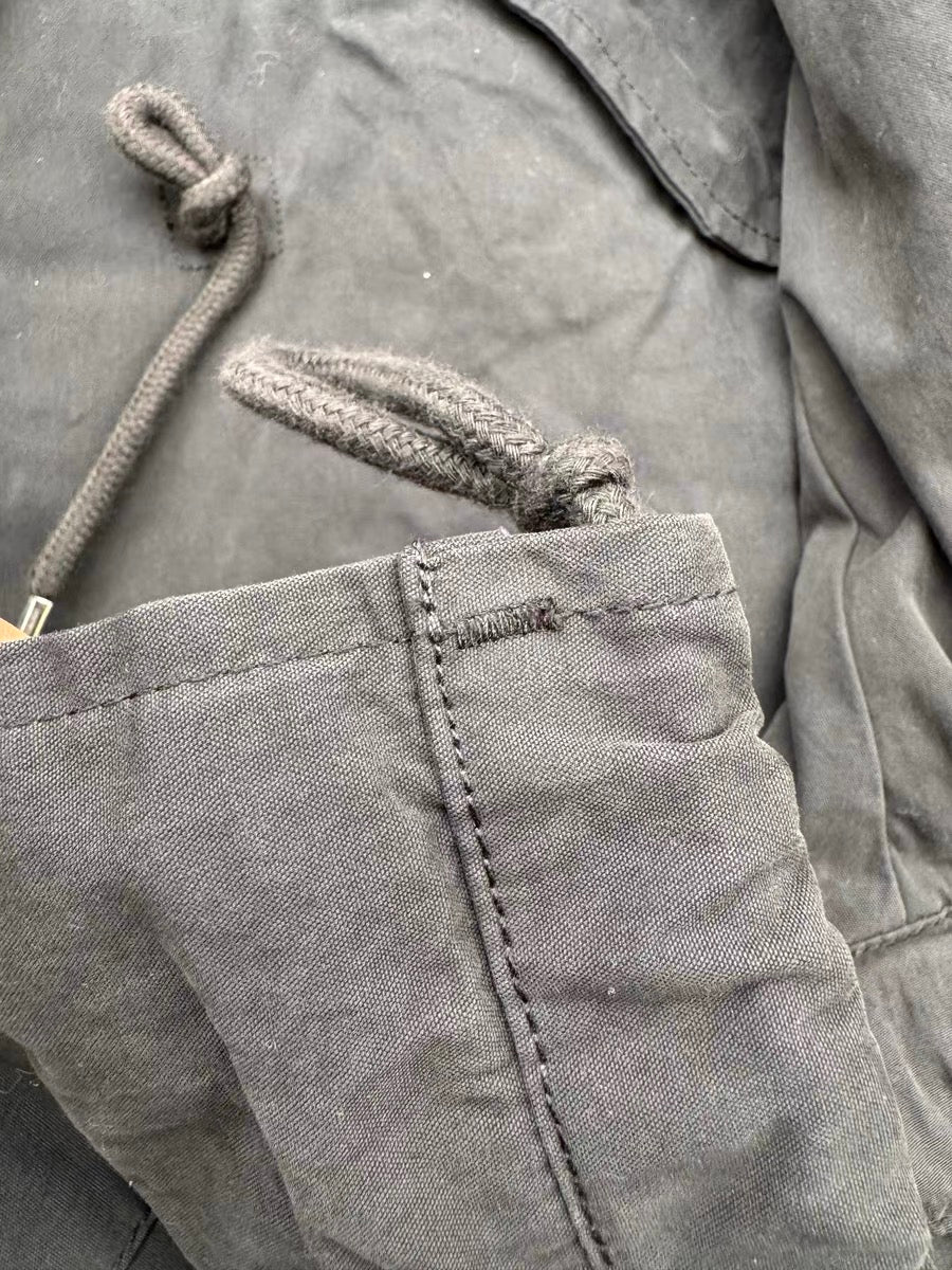 VISVIM KOFU ICT M65 FISHTAIL PARKA mud-dyed windbreaker fishtail