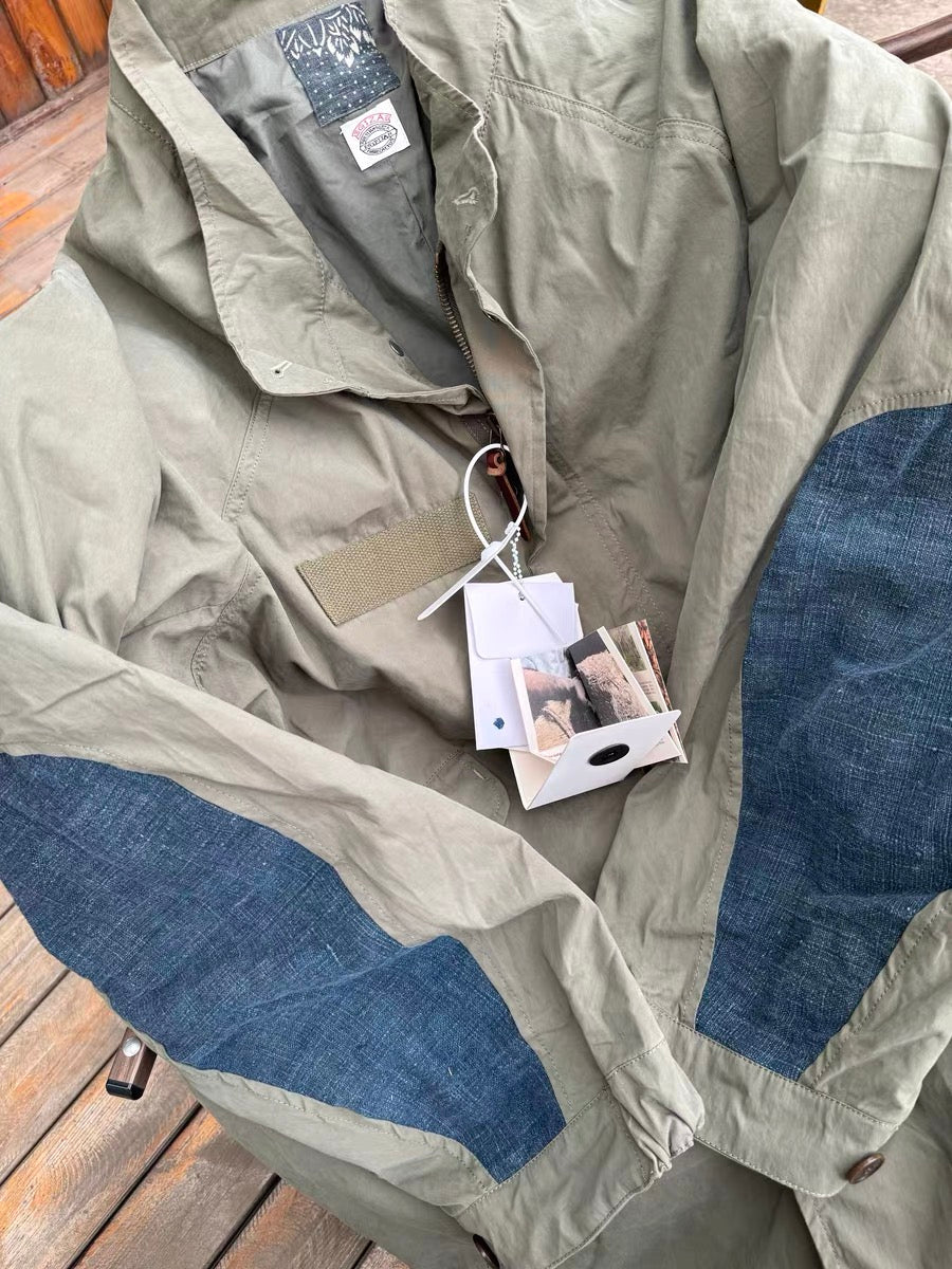 VISVIM KOFU ICT M65 FISHTAIL PARKA mud-dyed windbreaker fishtail