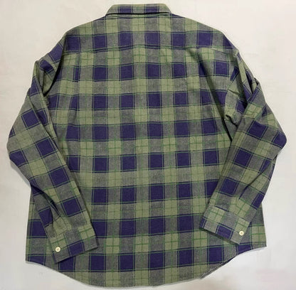 VISVIM FIL PIONEER Check washed long-sleeved shirt