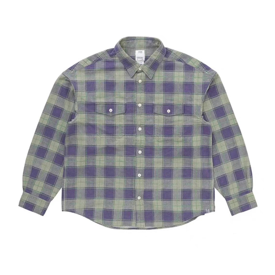 VISVIM FIL PIONEER Check washed long-sleeved shirt