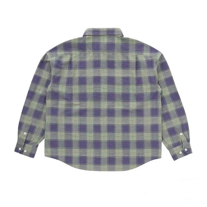 VISVIM FIL PIONEER Check washed long-sleeved shirt