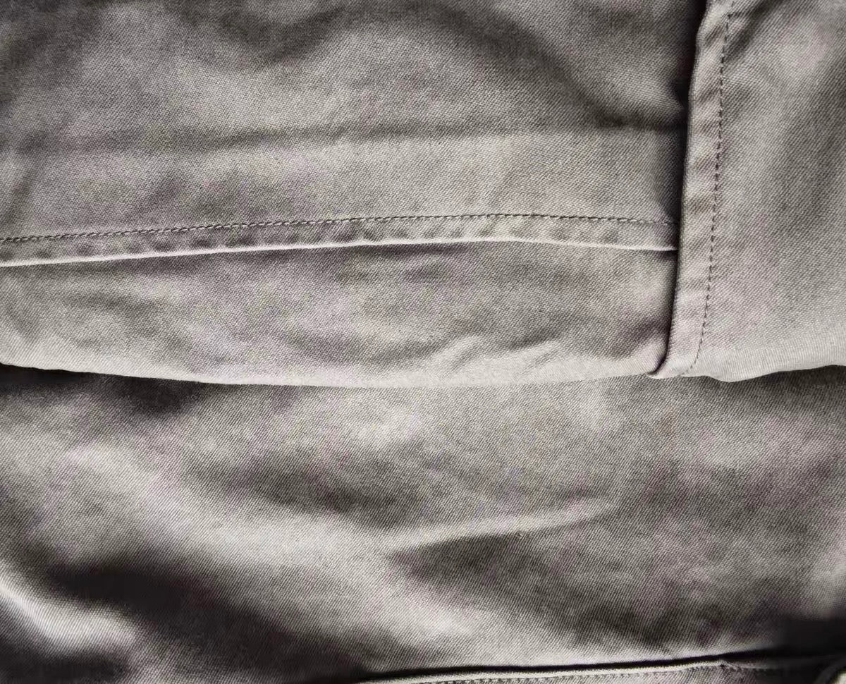 VISVIM FIL EIGER Military style washed multi-pocket overalls