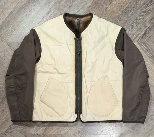 VISVIM FIL 24SS IRIS JKT (RBT) Nakamura double-sided rabbit fur iris sheepskin jacket