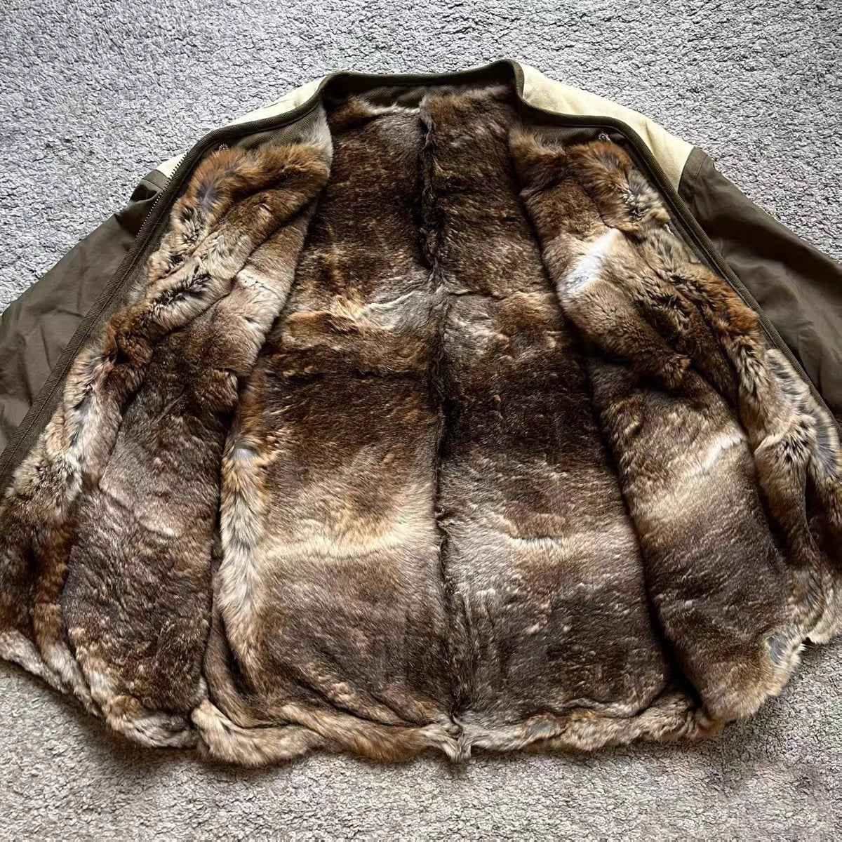 VISVIM FIL 24SS IRIS JKT (RBT) Nakamura double-sided rabbit fur iris sheepskin jacket