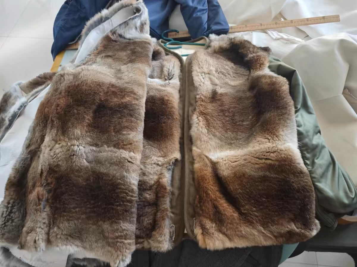 VISVIM FIL 24SS IRIS JKT (RBT) Nakamura double-sided rabbit fur iris sheepskin jacket