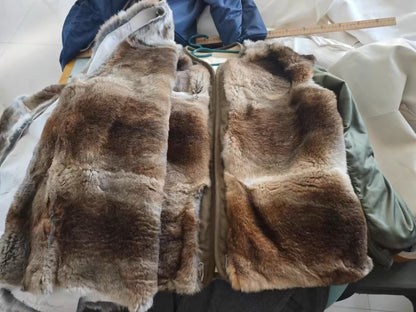 VISVIM FIL 24SS IRIS JKT (RBT) Nakamura double-sided rabbit fur iris sheepskin jacket