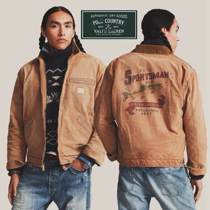 RL Established Pennycam 1967 Vintage American Sail Sportsman Fishing Jacket