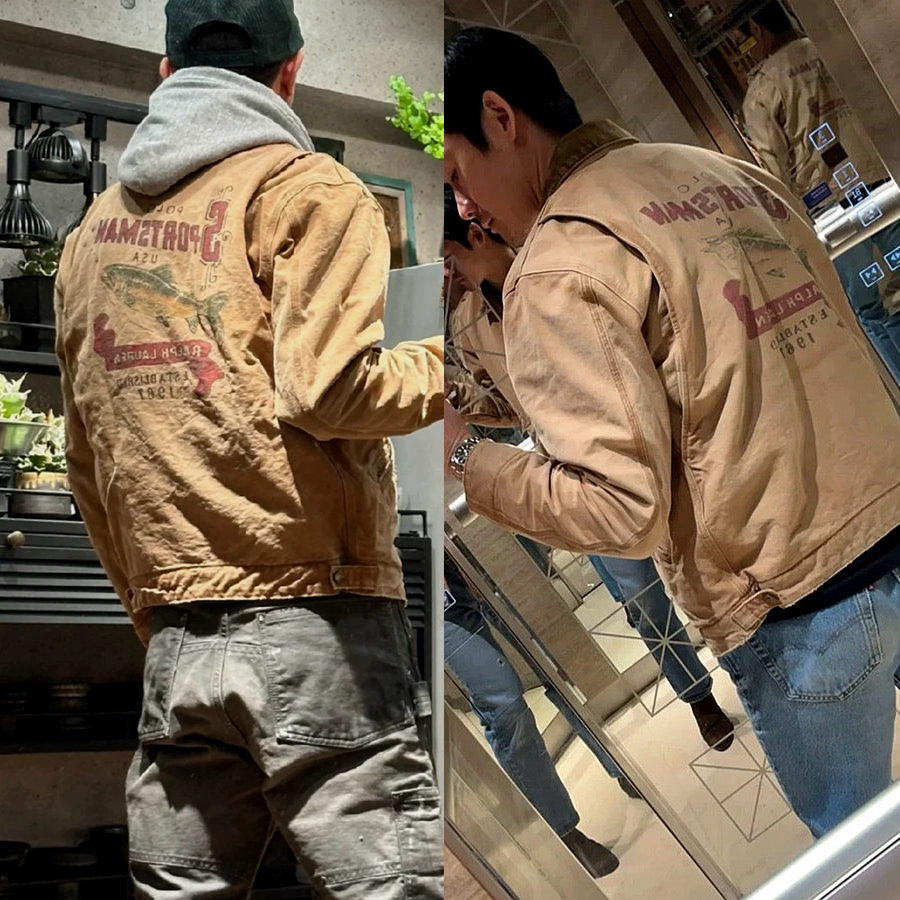 RL Established Pennycam 1967 Vintage American Sail Sportsman Fishing Jacket