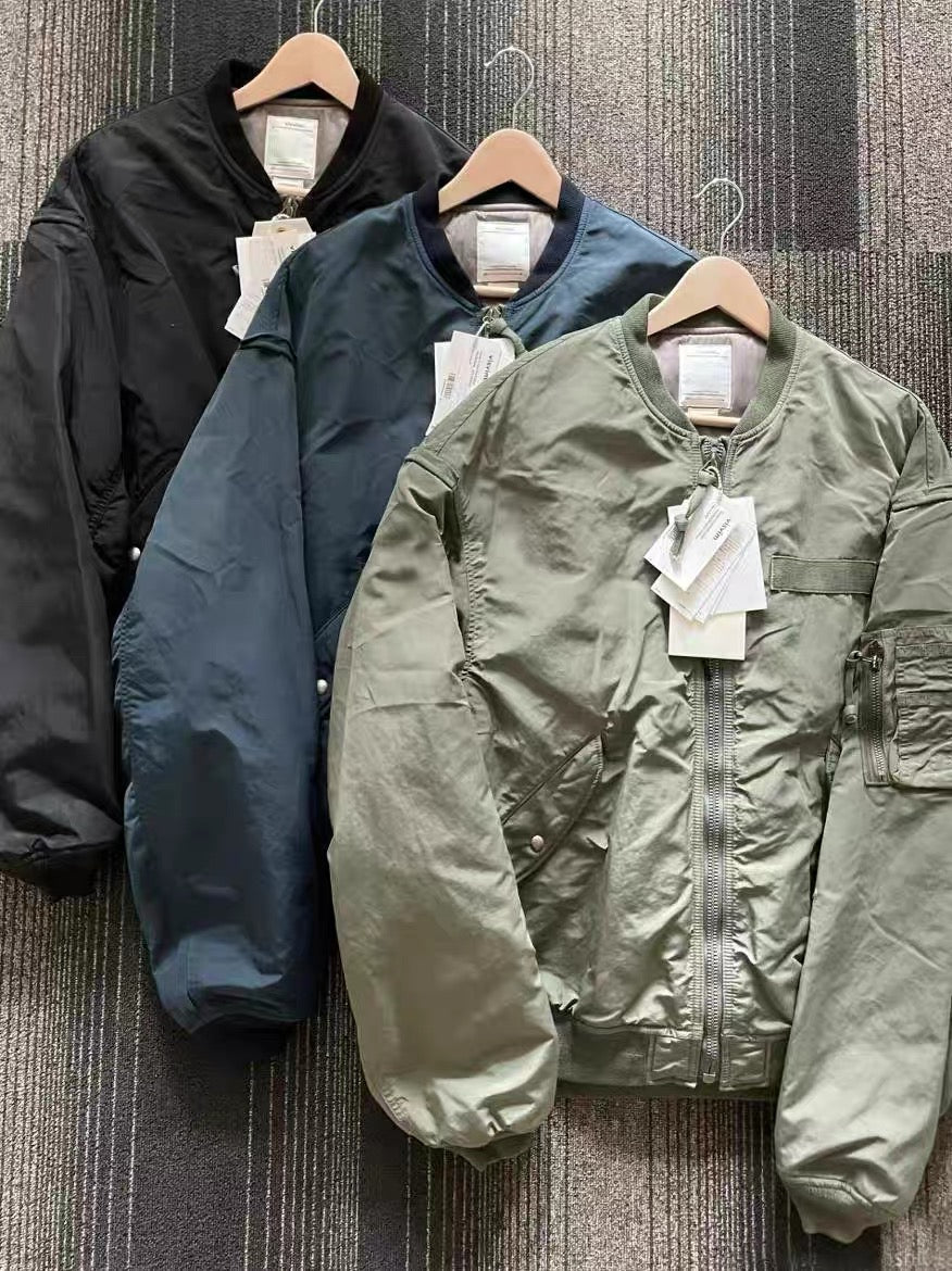VISVIM FIL 23AW THORSON MA1 Nakamura mud-dyed destroyed washed flight jacket