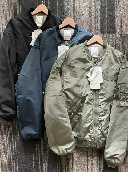 VISVIM FIL 23AW THORSON MA1 Nakamura mud-dyed destroyed washed flight jacket
