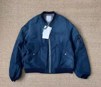 VISVIM FIL 23AW THORSON MA1 Nakamura mud-dyed destroyed washed flight jacket