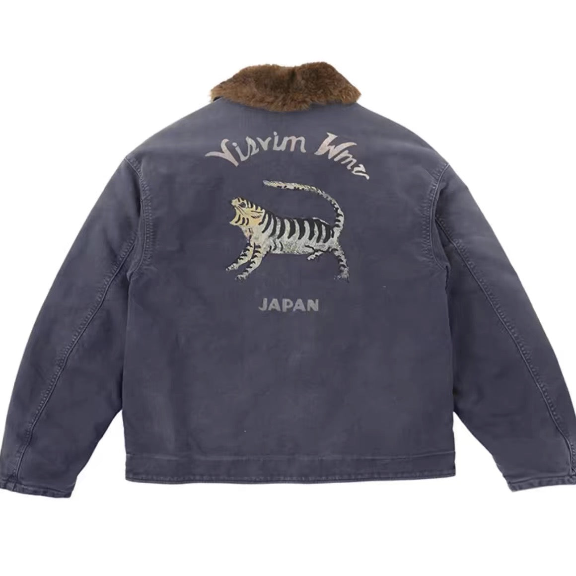 VISVIM 24SS FIL PURSER DECK Nakamura tiger print deck suit jacket
