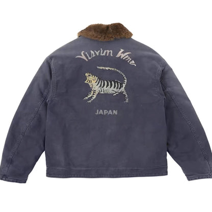 VISVIM 24SS FIL PURSER DECK Nakamura tiger print deck suit jacket