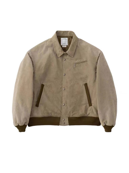 VISVIM FIL Byron Drivers JKT Japanese washed distressed cotton jacket