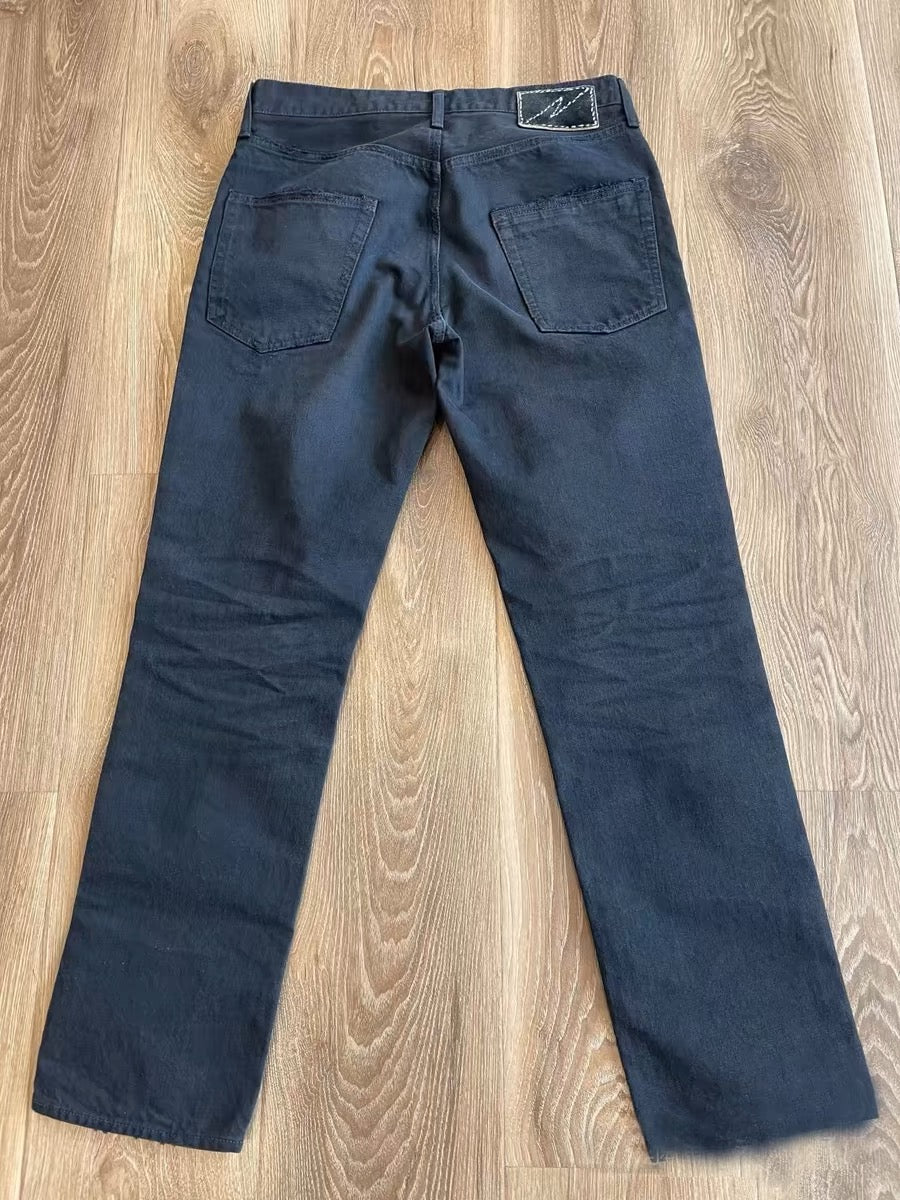 VISVIM FIL ICT 03D27 Selvedge Washed Destroyed Denim Pants