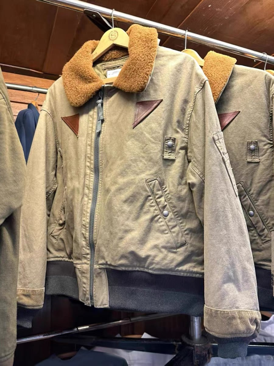VISVIM FIL MONROE Nakamura heavy washed distressed Monroe jacket
