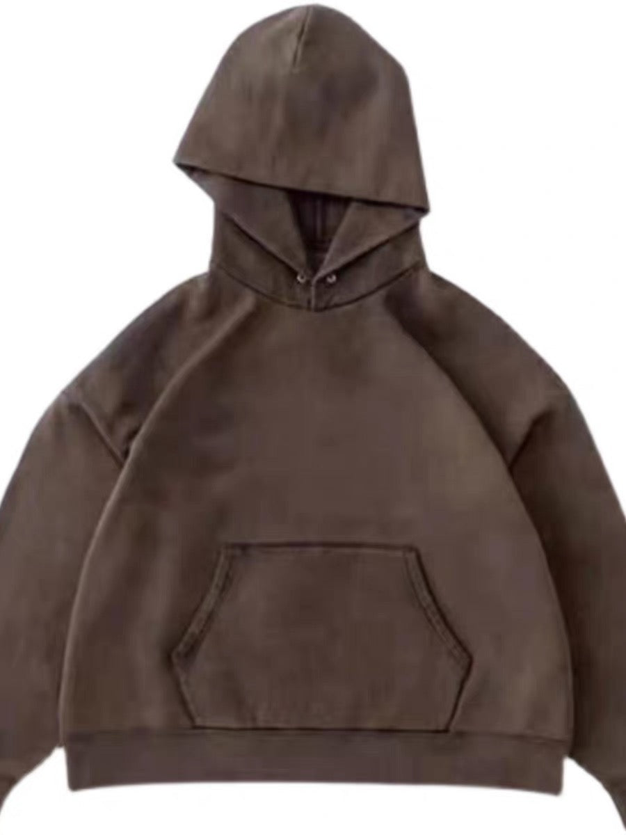 VISVIM FIL AMPLUS HOODIE mud-dyed unevenly dyed hoodie