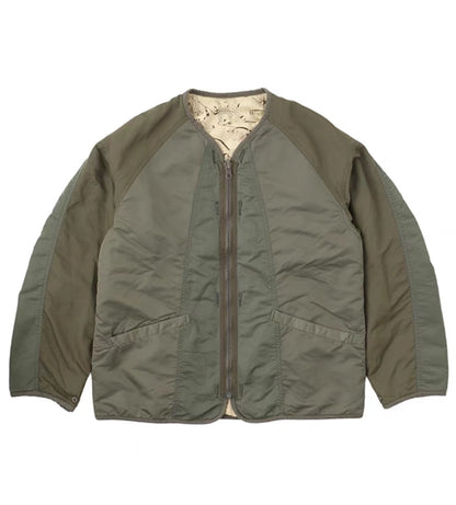 VISVIM KOFU ICT IRIS JKT mud-dyed nylon silk reversible jacket