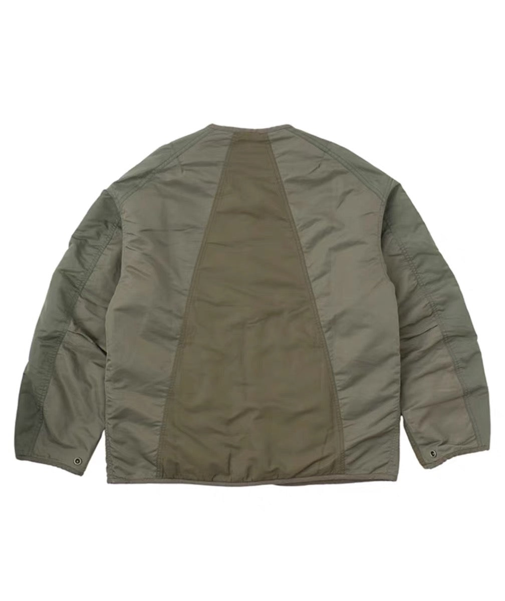 VISVIM KOFU ICT IRIS JKT mud-dyed nylon silk reversible jacket