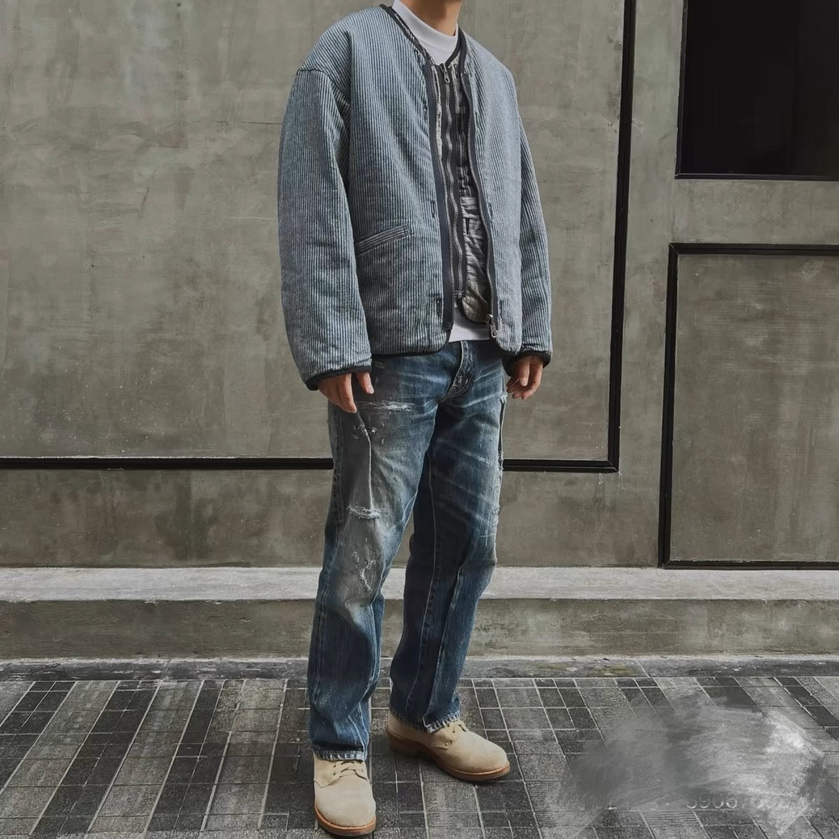 VISVIM I.C.T BUYI IRIS JKT Buyi double-sided vintage jacket
