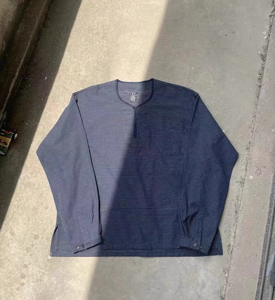 VISVIM ICT TUNIC P.O. Sashiko Kendo Long Sleeve Shirt
