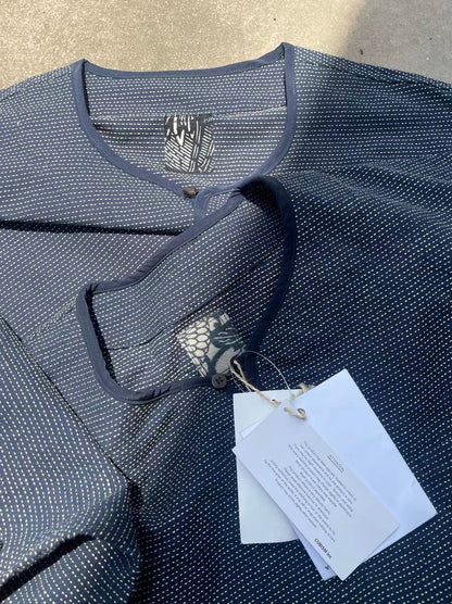 VISVIM ICT TUNIC P.O. Sashiko Kendo Long Sleeve Shirt