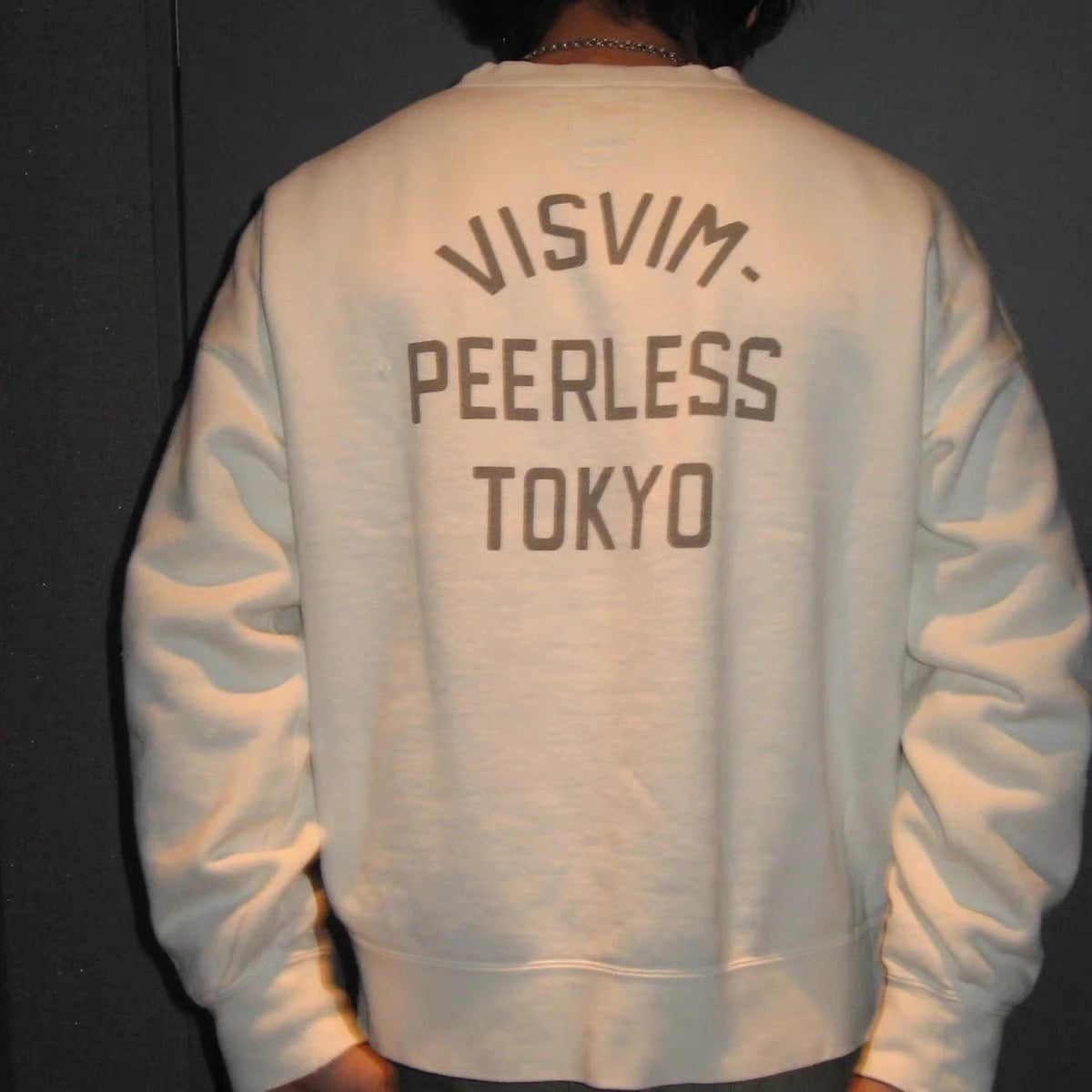 VISVIM 24SS JUMBO SB SWEAT L/S Destroyed pullover brushed sweatshirt