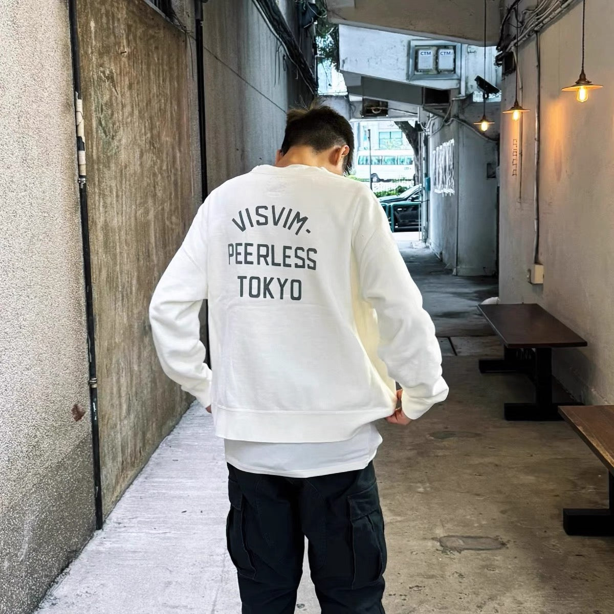 VISVIM 24SS JUMBO SB SWEAT L/S Destroyed pullover brushed sweatshirt