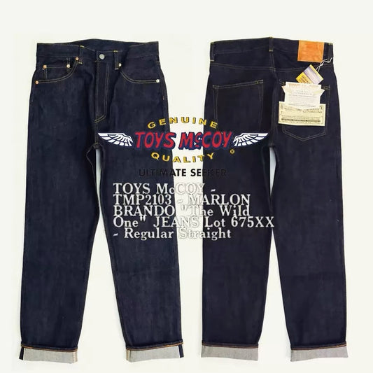 TOYS McCOY ロット 675XX マーロン・ブランド ザ・ワイルド・ワン ヴィンテージ セルビッジ ジーンズ