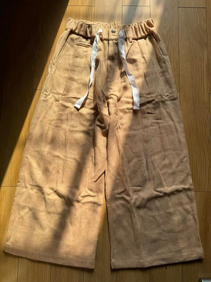 VIsvim Kofu Sillage hakama style Harris English wool tweed kendo pants