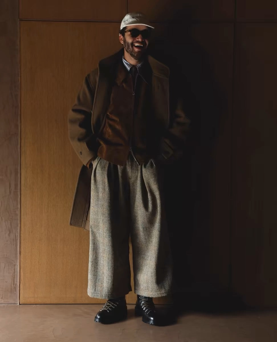 VIsvim Kofu Sillage hakama style Harris English wool tweed kendo pants